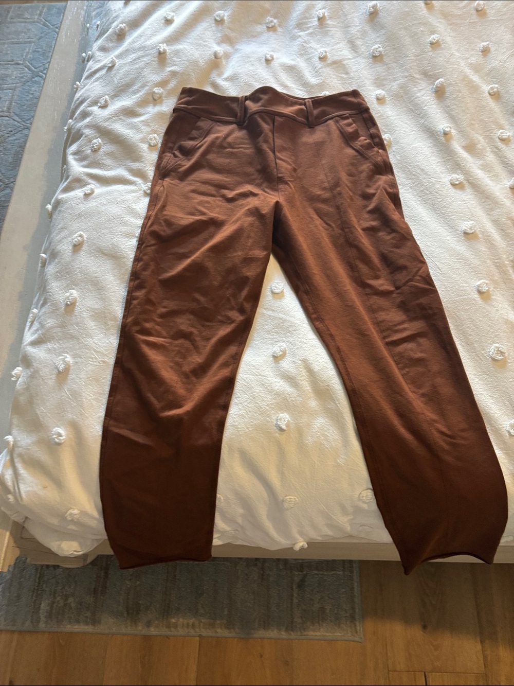 Frank & Eileen Chestnut Brown Skinny Pants